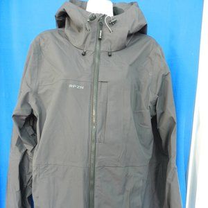 Like new RPZN rain coat/jacket, double zip front, multi-pocket, fully lined